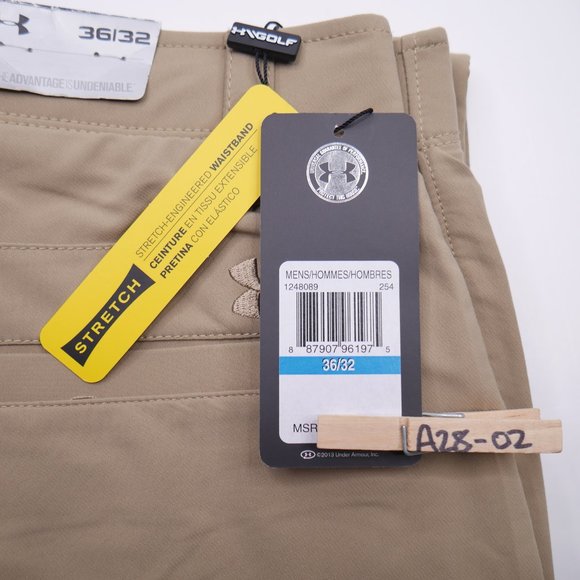 Under Armour Men's Match Play Stretch Golf Pants - Picture 7 of 8